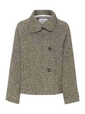 Foto van product SAINT TROPEZ Tussenjas 'Fawn' grijs gemêleerd