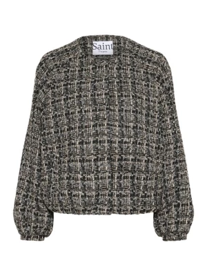 Foto van product SAINT TROPEZ Tussenjas 'MacySZ ' grijs / zwart