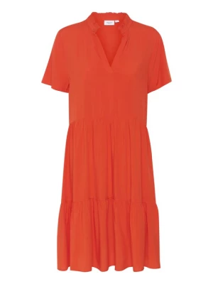 Foto van product SAINT TROPEZ Zomerjurk 'Eda' neonoranje