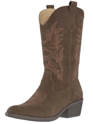 Foto van product Salinyang Cowboylaarzen bruin / donkerbruin