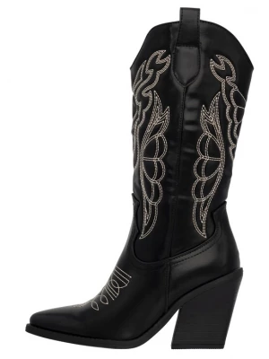Foto van product Salinyang Cowboylaarzen crème / zwart