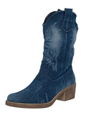 Foto van product Salinyang Cowboylaarzen donkerblauw