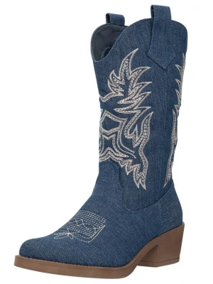 Foto van product Salinyang Cowboylaarzen donkerblauw