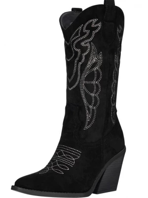 Foto van product Salinyang Cowboylaarzen zwart / wit