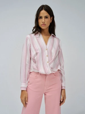 Foto van product Salsa Jeans Blouse ecru / rosé / oudroze / lichtroze / zilver
