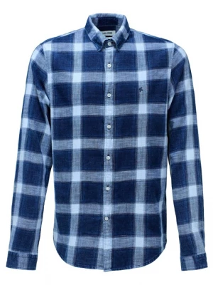 Foto van product Salsa Jeans Overhemd 'Birmingham' blauw gemêleerd
