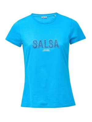 Foto van product Salsa Jeans Shirt blauw / azuur / zilver / wit