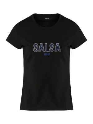 Foto van product Salsa Jeans Shirt blauw / zwart / zilver