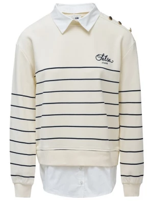 Foto van product Salsa Jeans Sweatshirt beige / zwart