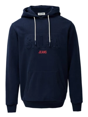 Foto van product Salsa Jeans Sweatshirt blauw / oranjerood