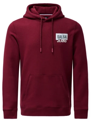 Foto van product Salsa Jeans Sweatshirt grijs / rood / wit