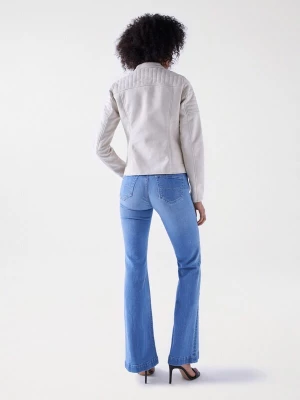 Foto van product Salsa Jeans Tussenjas 'Biker' beige