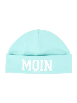 Foto van product salzhaut Muts 'Bries' aqua / wit