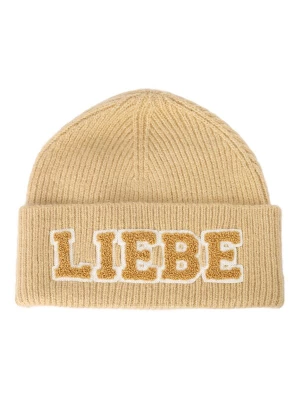 Foto van product salzhaut Muts 'METTEN' camel / wit