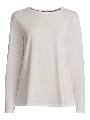 Foto van product salzhaut Shirt 'SCHATEKE' grijs / lila / oranje / zwart