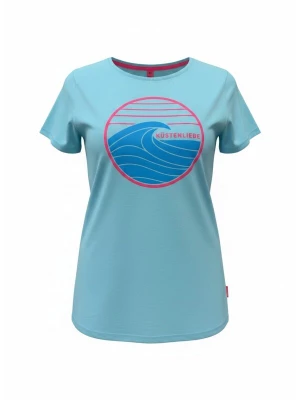 Foto van product salzhaut Shirt ' STEENTJE' aqua / pink