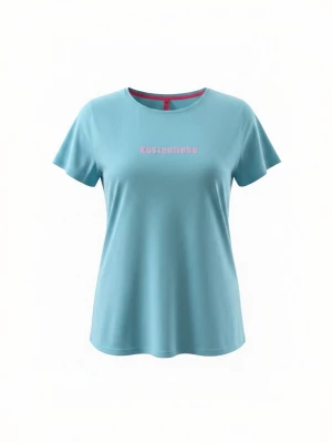 Foto van product salzhaut Shirt ' STEENTJE ' aqua / pink