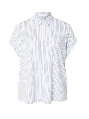 Foto van product Samsøe Samsøe Blouse 'Majan' lichtblauw / lichtgrijs / wit