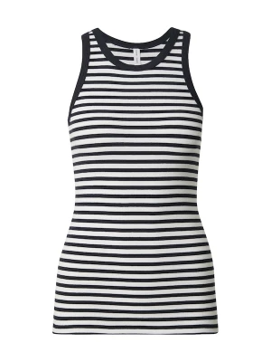 Foto van product Samsøe Samsøe Top 'Alexo' navy / wit