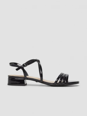 Foto van product Sandalen in laklederlook s.Oliver blauw
