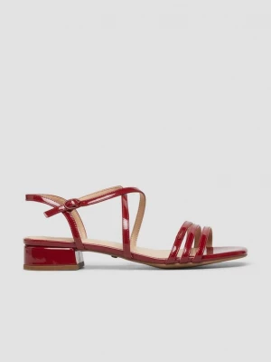 Foto van product Sandalen in laklederlook s.Oliver rood
