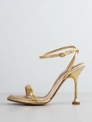 Foto van product Sandalen met hoge hak Alexandre Birman goudkleurig
