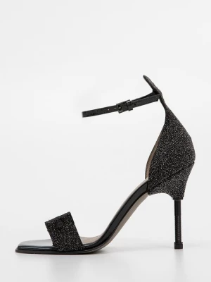 Foto van product Sandalen met hoge hak AllSaints zwart