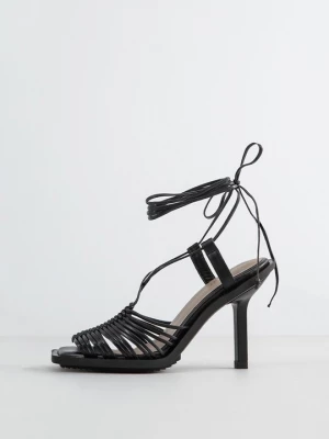 Foto van product Sandalen met hoge hak AllSaints zwart