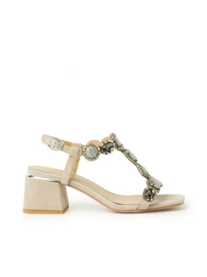 Foto van product Sandalen met hoge hak Alma en Pena donkergrijs