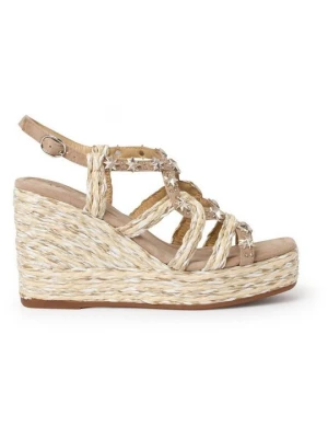 Foto van product Sandalen met hoge hak Alma en Pena lichtbruin