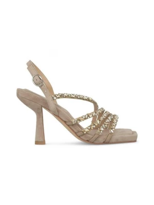 Foto van product Sandalen met hoge hak Alma en Pena olijfgroen