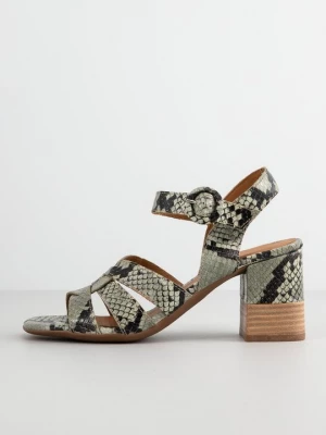 Foto van product Sandalen met hoge hak Alpe kaki