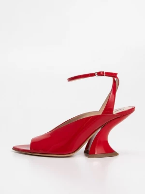 Foto van product Sandalen met hoge hak Casadei rood