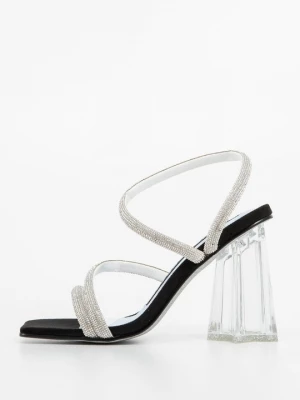 Foto van product Sandalen met hoge hak Chiara Ferragni zilverkleurig