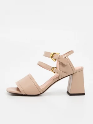 Foto van product Sandalen met hoge hak Coccinelle donkerroze