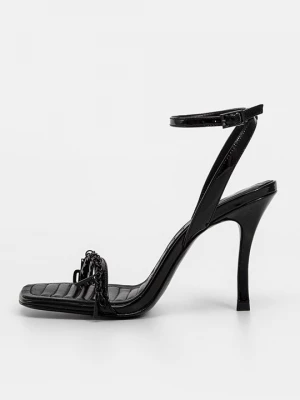 Foto van product Sandalen met hoge hak Diesel zwart