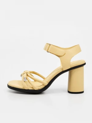 Foto van product Sandalen met hoge hak ECCO lichtgeel