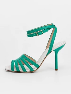 Foto van product Sandalen met hoge hak Emporio Armani petrol