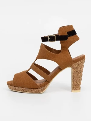 Foto van product Sandalen met hoge hak Flip*Flop bruin