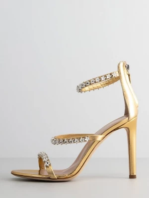 Foto van product Sandalen met hoge hak Giuseppe Zanotti goudkleurig
