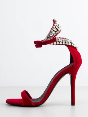Foto van product Sandalen met hoge hak Giuseppe Zanotti rood