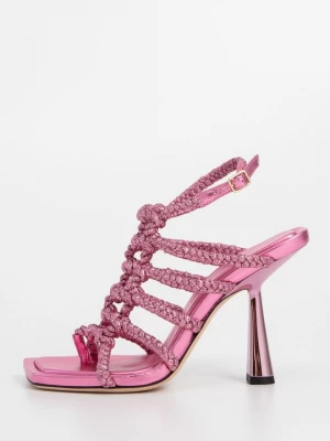 Foto van product Sandalen met hoge hak Jimmy Choo donkerroze