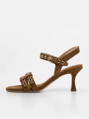 Foto van product Sandalen met hoge hak Kennel & Schmenger bruin