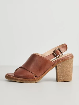 Foto van product Sandalen met hoge hak MANAS bruin