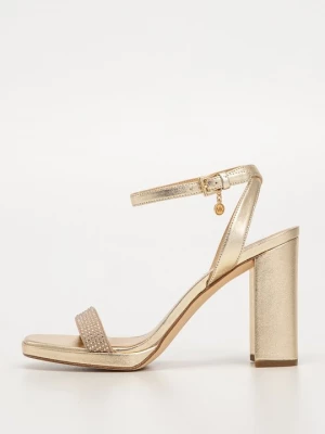 Foto van product Sandalen met hoge hak Michael Kors goudkleurig