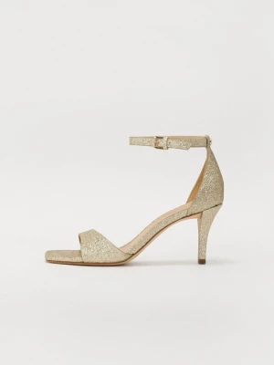 Foto van product Sandalen met hoge hak Michael Kors goudkleurig