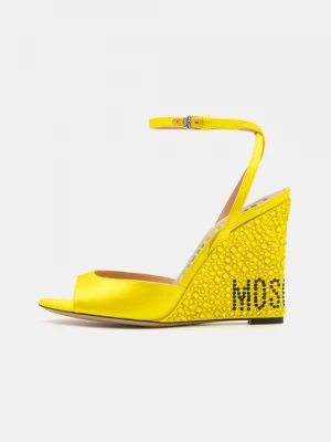 Foto van product Sandalen met hoge hak MOSCHINO geel