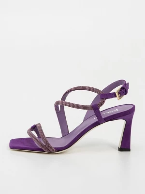 Foto van product Sandalen met hoge hak Pollini paars