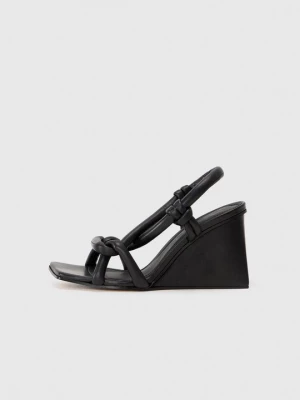 Foto van product Sandalen met hoge hak Souliers Martinez zwart