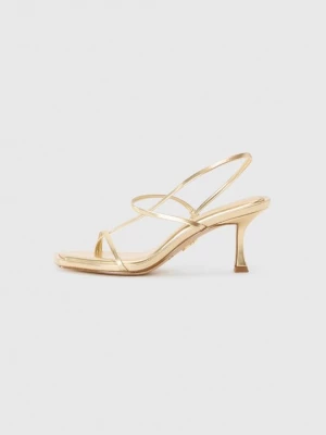 Foto van product Sandalen met hoge hak Steve Madden goudkleurig